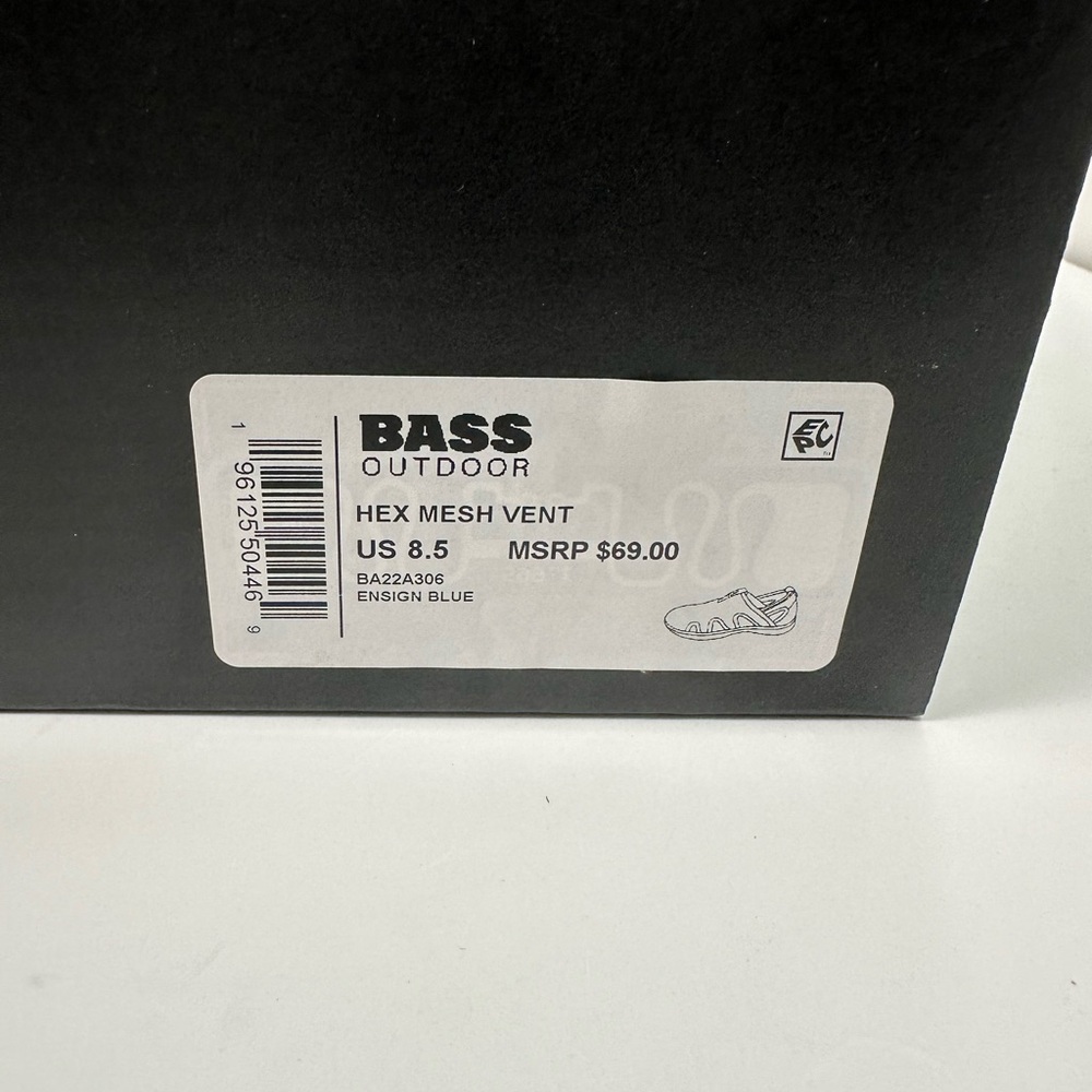 NWT BASS OUTDOOR Men's Hex Vented Hiking Shoes/Size 8.5 - Picture 14 of 15